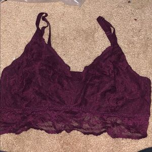 PINK Bralette Lace